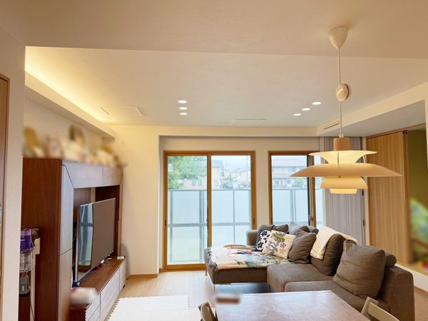 立川市高松町2丁目 戸建 リビング