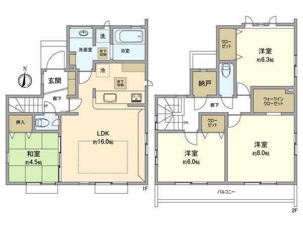 間取図(平面図)