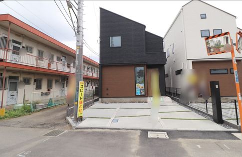 立川市砂川町3丁目 新築戸建1号棟 外観