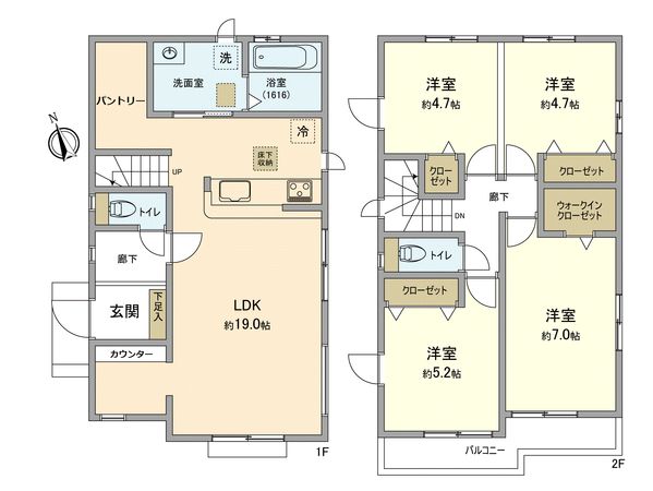 間取図(平面図)