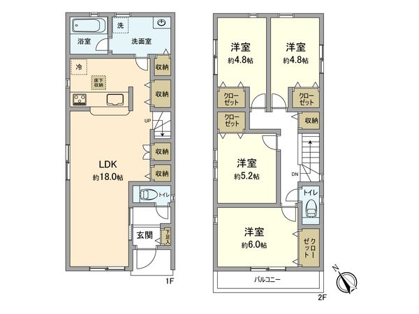 立川市羽衣町3丁目 間取図(平面図) 立川市羽衣町3丁目 間取図(平面図)