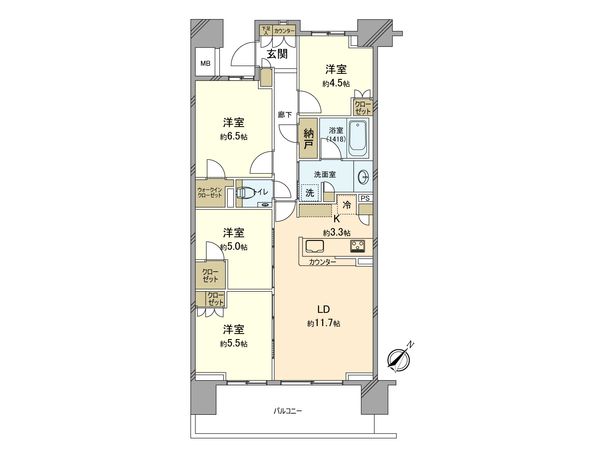 間取図(平面図)