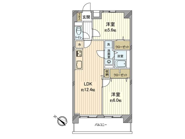 ビーグルマンション上砂 間取図(平面図) ビーグルマンション上砂 間取図(平面図)