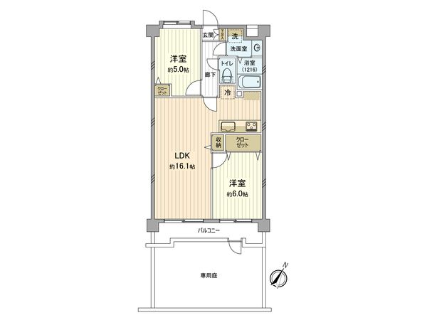 レヂオンス立川栄町 間取図(平面図) 間取図(平面図)