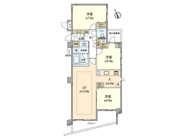 間取図(平面図)