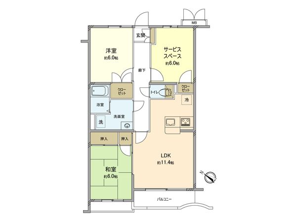 間取図(平面図)