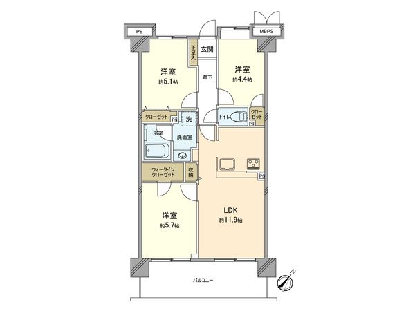 間取図(平面図)