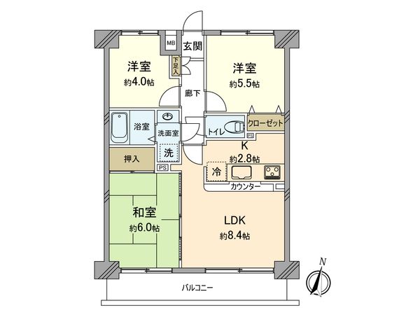 間取図(平面図)