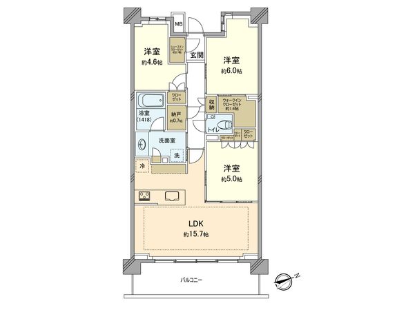 間取図(平面図)
