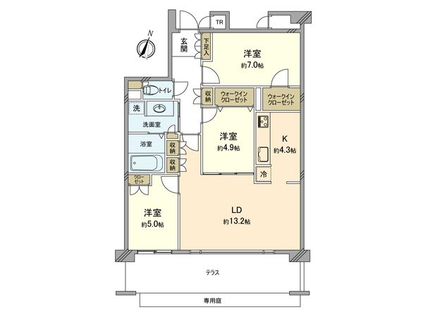 間取図(平面図)