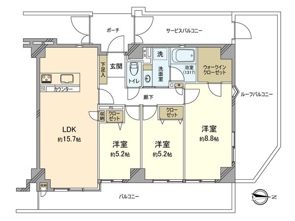 間取図(平面図)