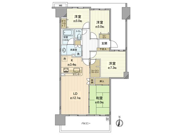 間取図(平面図)