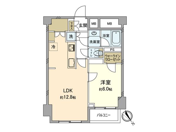 立川シティハイツ 間取図(平面図) 立川シティハイツ 間取図(平面図)