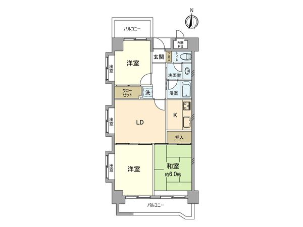 国立ダイヤモンドマンション 間取図(平面図) 国立ダイヤモンドマンション 間取図(平面図)