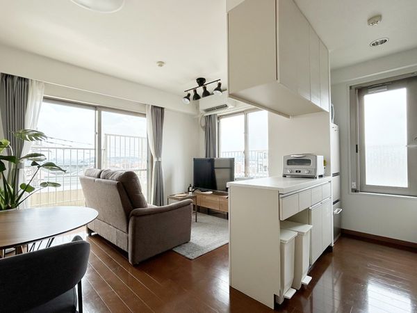 ライオンズ東中神 リビング