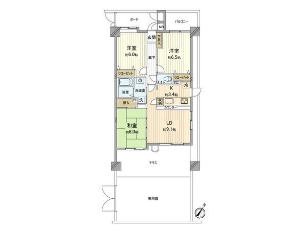 間取図(平面図)