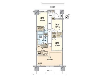 間取図(平面図)