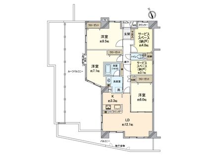 間取図(平面図)