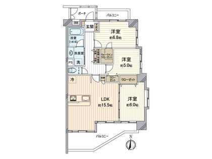 間取図(平面図)