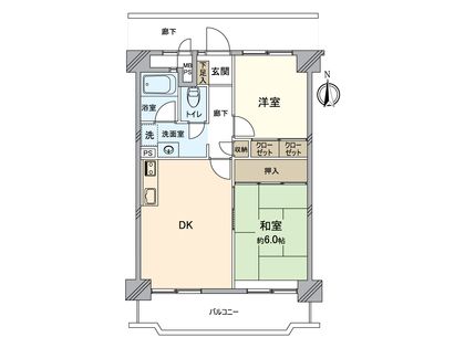 タカギ青梅橋マンション 間取図(平面図) 間取図(平面図)