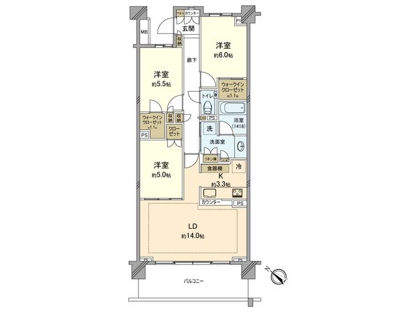 パークホームズ立川 間取図(平面図) パークホームズ立川 間取図(平面図)