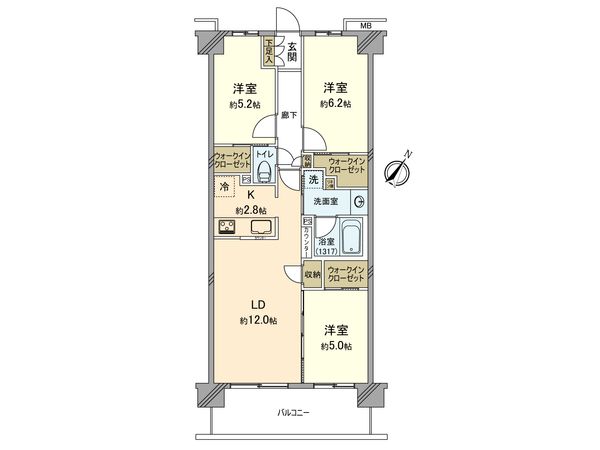 間取図(平面図)