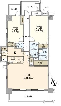 間取図(平面図)