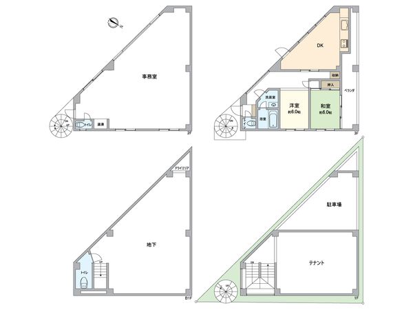 東大和市南街6丁目 間取図(平面図)