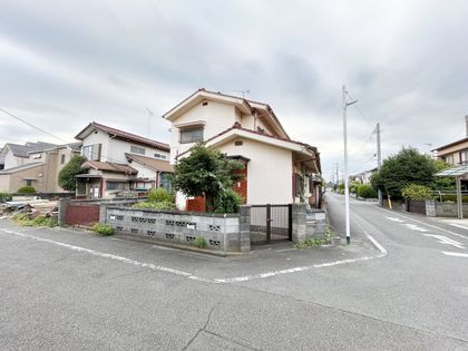昭島市宮沢町2丁目 土地 前面道路含む外観