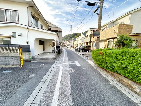 北側前面道路（未接道）