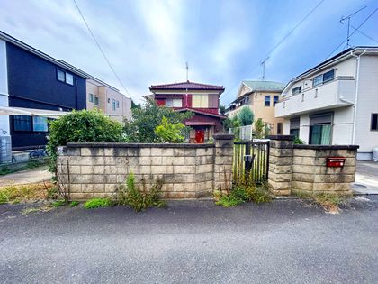 あきる野市野辺 土地 区画図