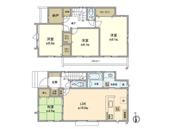 間取図(平面図)