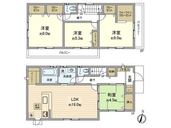 間取図(平面図)