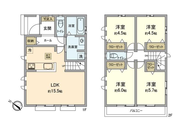 間取図(平面図)