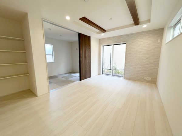 羽村市緑ヶ丘4丁目 新築戸建 3号棟 リビング