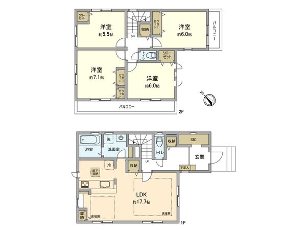 間取図(平面図)