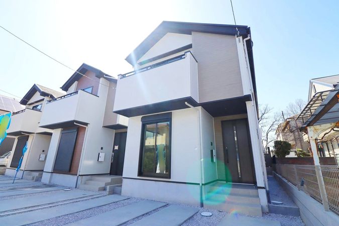 福生市北田園2丁目 新築戸建 1号棟 外観 福生市北田園2丁目 新築戸建 1号棟 外観