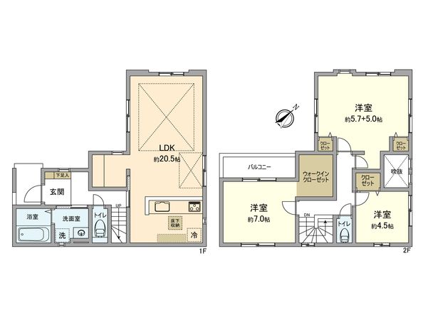 間取図(平面図)
