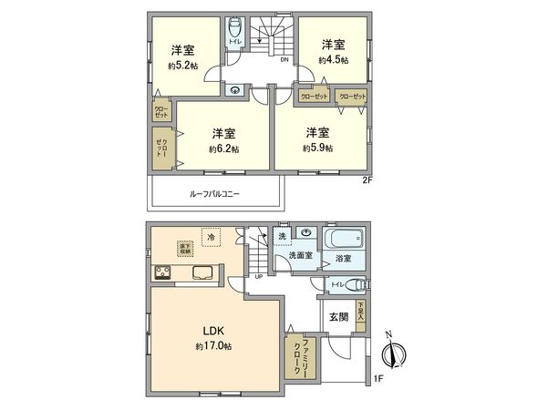 間取図(平面図)