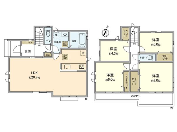 間取図(平面図)