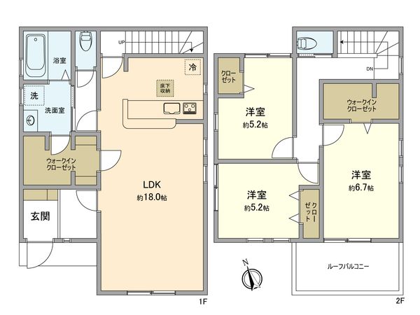 間取図(平面図)