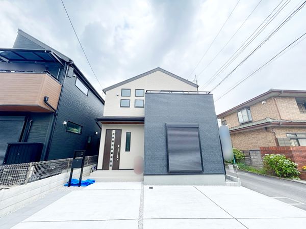昭島市田中町第2 新築戸建 1号棟 外観 昭島市田中町第2 新築戸建 1号棟 外観