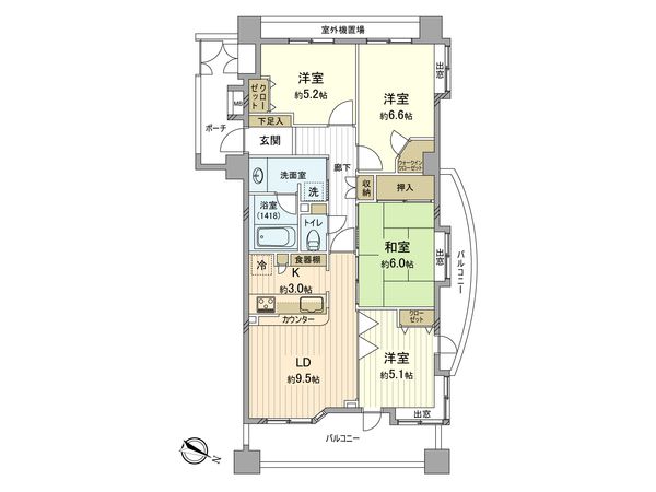 間取図(平面図)