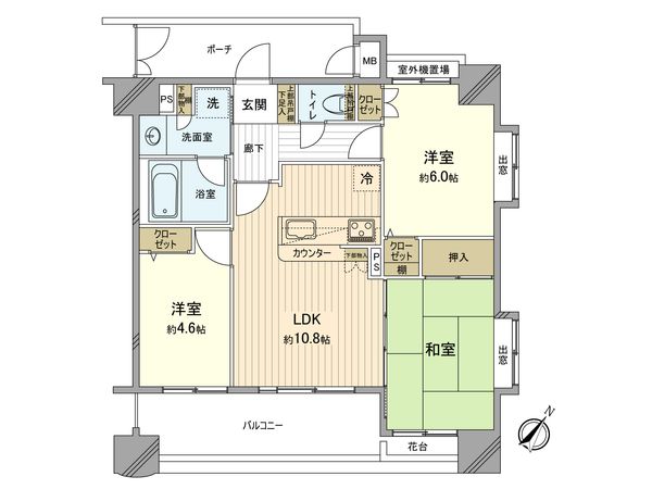 間取図(平面図)