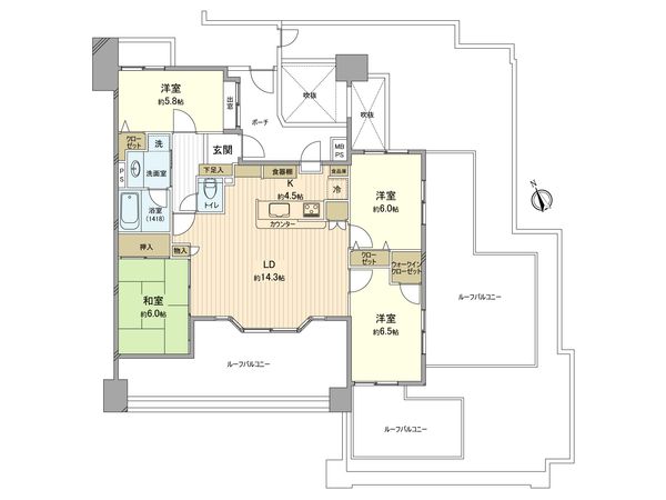 間取図(平面図)