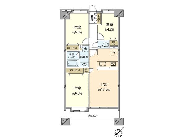 間取図(平面図)