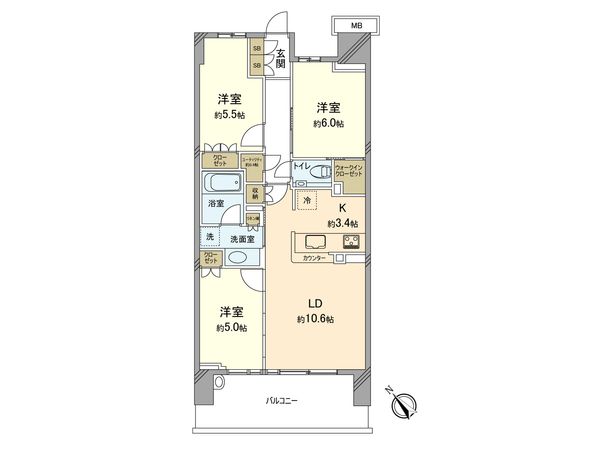 間取図(平面図)