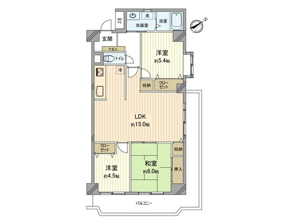 ヴェルドミール羽村 間取図(平面図) 間取図(平面図)