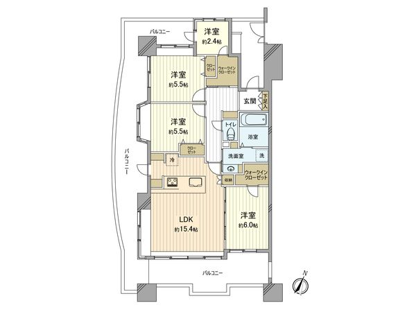 間取図(平面図)