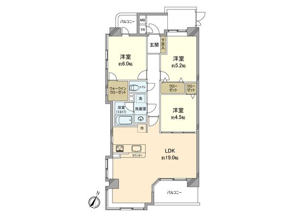間取図(平面図)